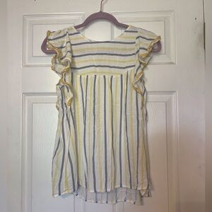 Staccato Women’s Striped Short Sleeve Blouse